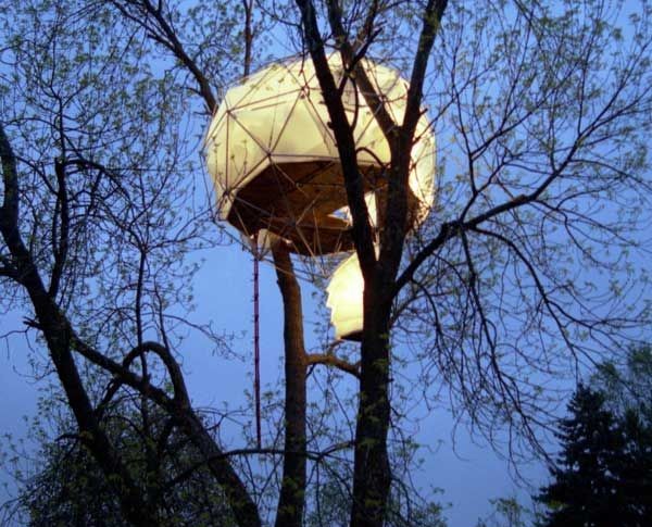 Geodesic Treehouse Dome